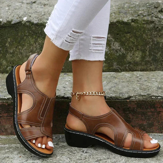 Ella™ - Orthopedic Leather Sandals